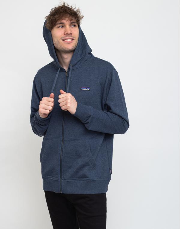 Patagonia M's P-6 Label LW Full-Zip Hoody Stone Blue S