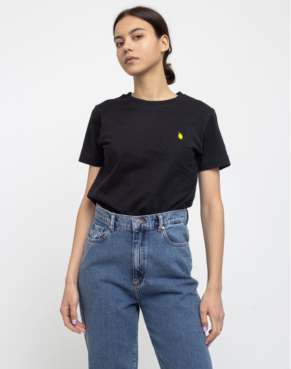 Dedicated T-shirt Mysen Lemon Black M
