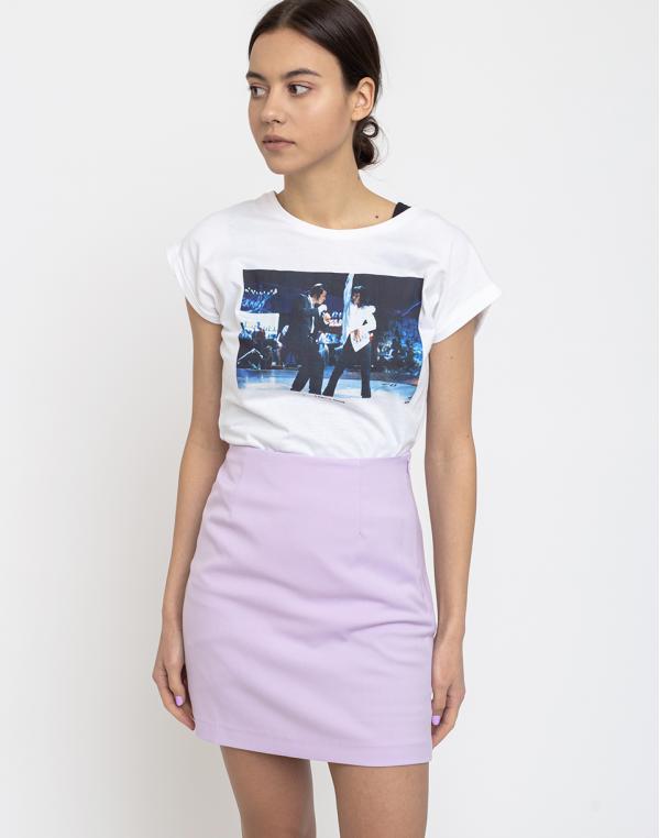 Dedicated T-shirt Visby I Want To Dance White M