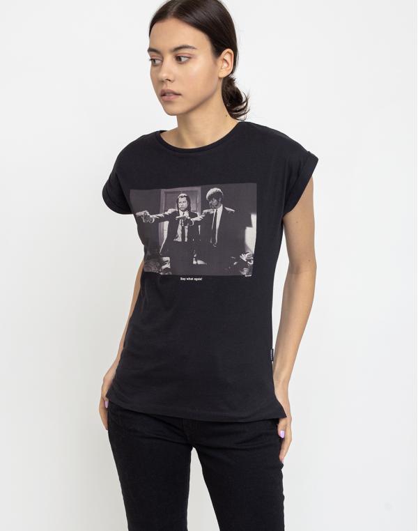 Dedicated T-shirt Visby Say What Again Black S