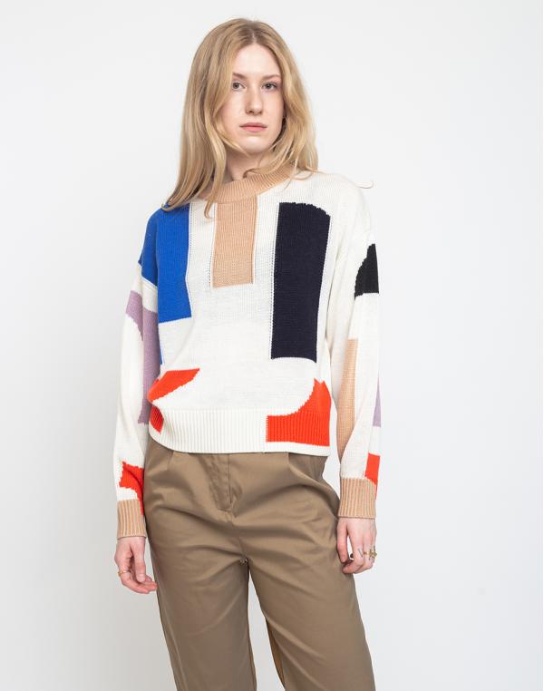 Edited Tilly Jumper Beige/Red/Blue 38
