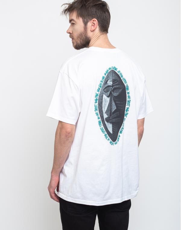 Stüssy Tribal Mask Tee White M