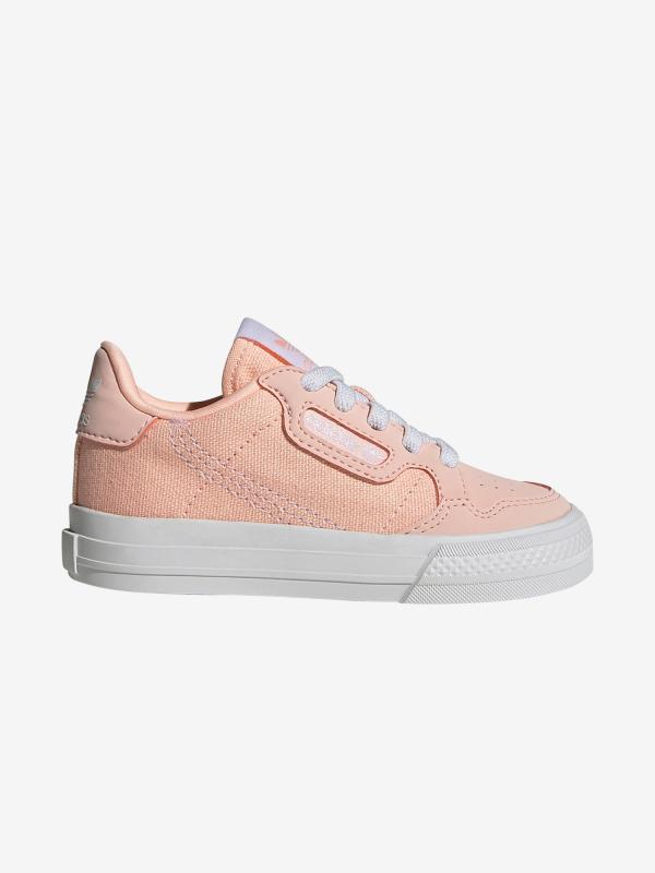 Boty adidas Originals Continental Vulc El I Růžová