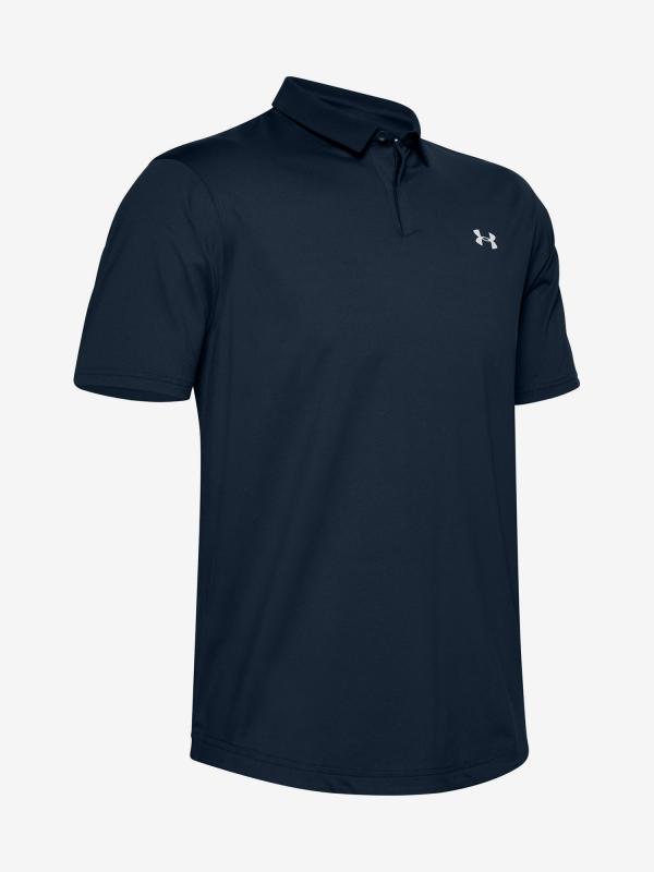 Tričko Under Armour Iso-Chill Polo Modrá