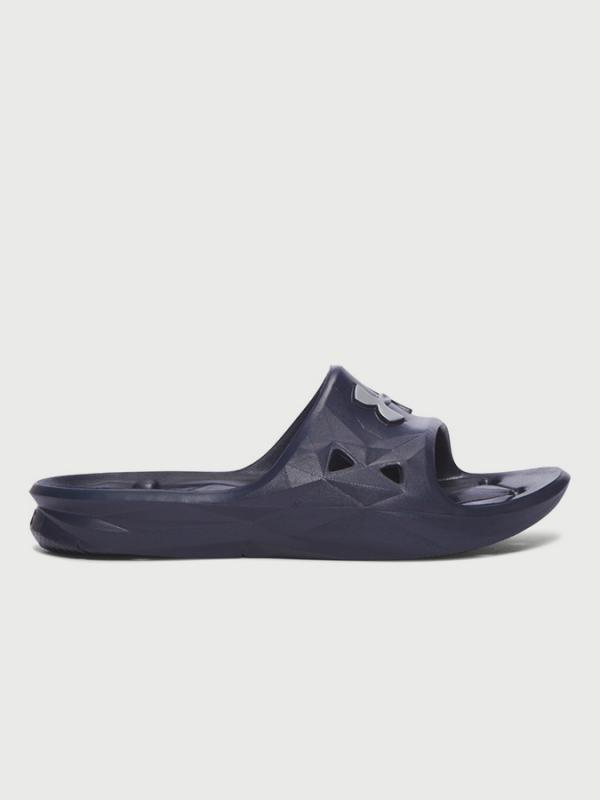 Pantofle Under Armour B Locker III Sl Modrá