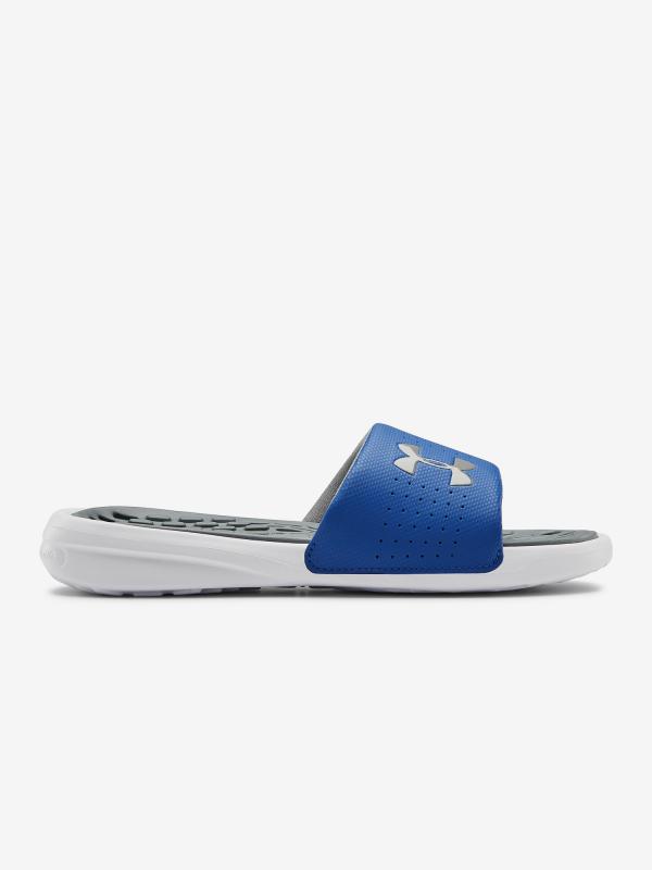 Pantofle Under Armour B Playmaker Fix Sl Šedá