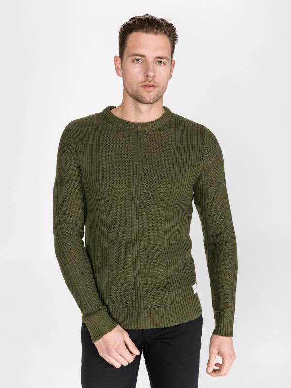 Harvard Svetr Jack & Jones Zelená