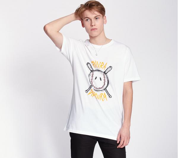 Diadora x Paura Logo Tee Optical White
