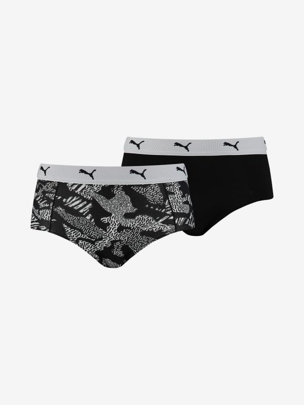 Kalhotky Puma Aop Mini Short 2 Pack Pack Barevná