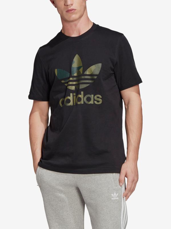 Tričko adidas Originals Camo Infill Tee Černá