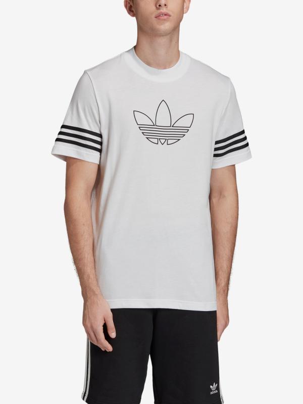 Tričko adidas Originals Outline Tee Bílá