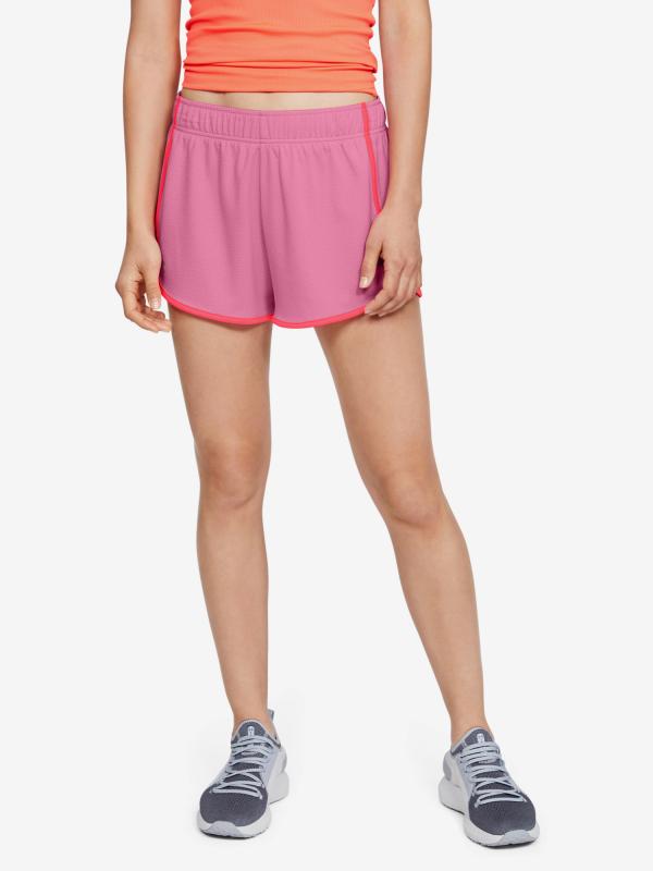 Kraťasy Under Armour Tech Mesh Short 3 Inch Růžová