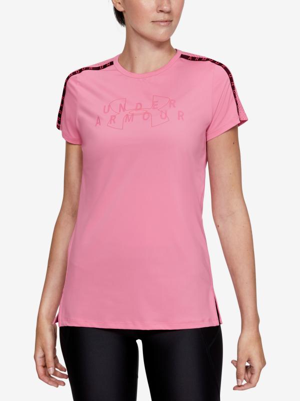Tričko Under Armour Armour Sport Logo Ss Růžová