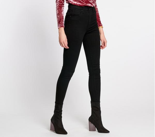 Levi's Mile High Super Skinny Jeans Black