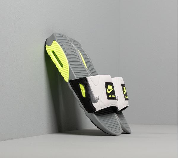 Nike Wmns Air Max 90 Slide Smoke Grey/ Smoke Grey-Volt-Black