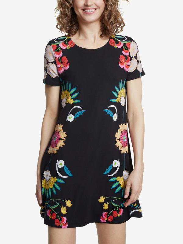 Šaty Desigual Vest Dallas Černá
