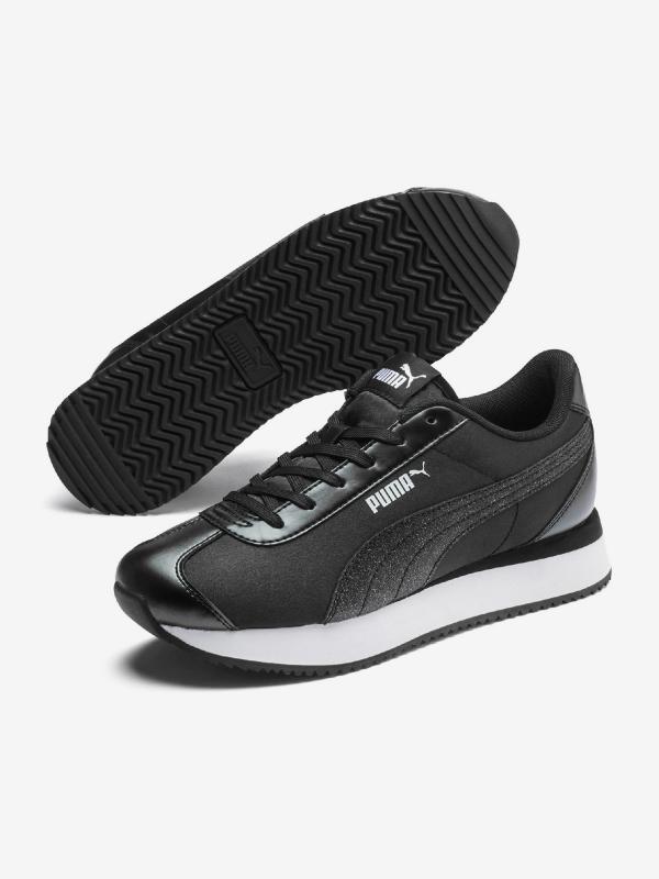 Boty Puma Turino Stacked Glitter Černá