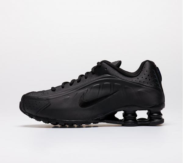 Nike Shox R4 (GS) Black/ Black-Black-White