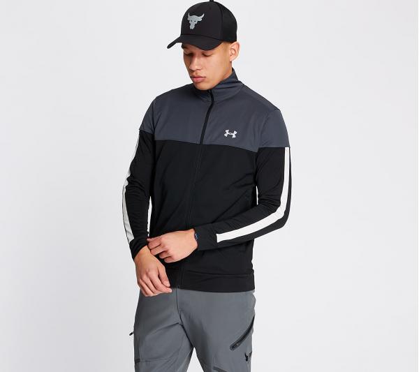 Under Armour Sportstyle Pique Track Jacket Stealth Gray/ White
