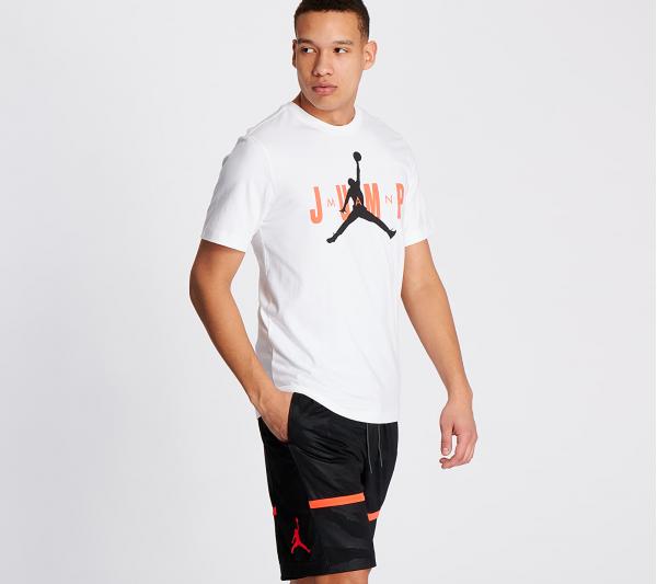 Jordan Jump Tee White/ Black