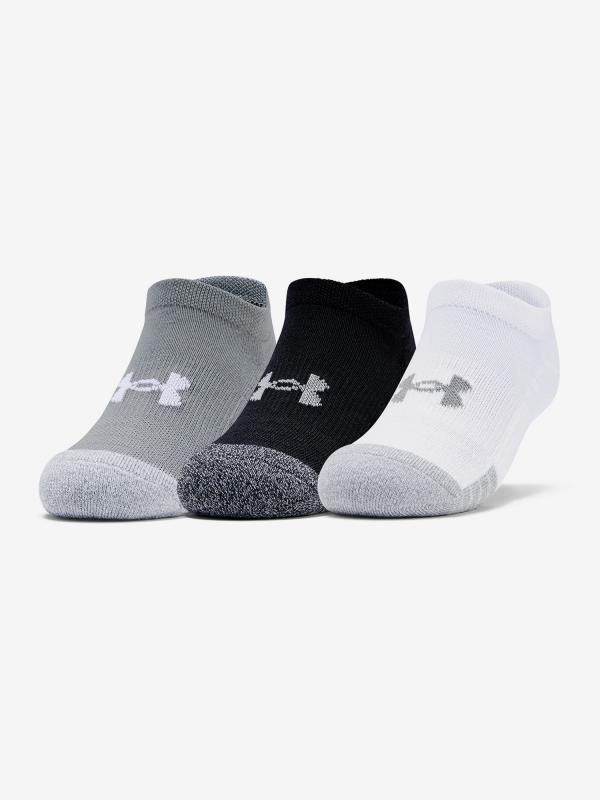 Ponožky Under Armour Youth Heatgear Ns-Gry Barevná