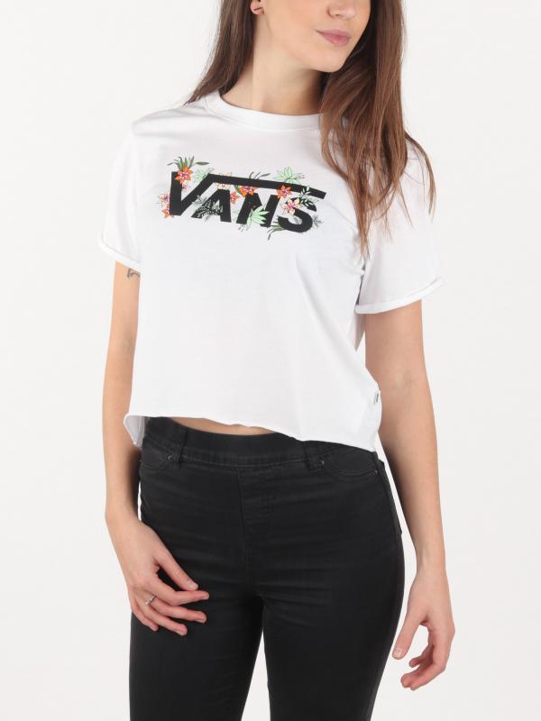 Tričko Vans Wm Greenhouse White Bílá