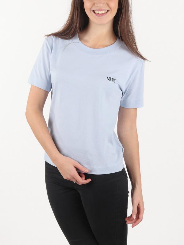 Tričko Vans Wm Junior V Boxy Zen Blue Modrá