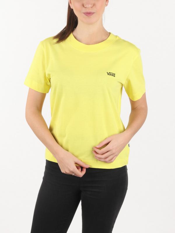 Tričko Vans Wm Junior V Boxy Lemon Tonic Žlutá