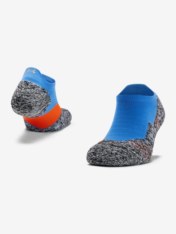 Ponožky Under Armour Run Cushion Ns Tab Modrá