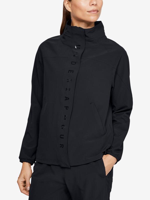 Bunda Under Armour Recover Woven Jacket Černá