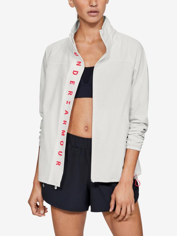 Bunda Under Armour Recover Woven Jacket Bílá