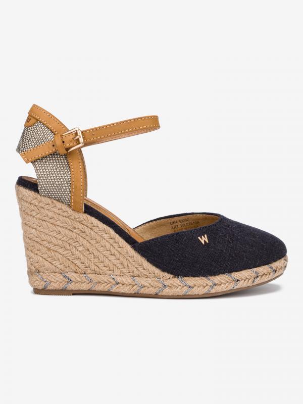 Brava Rope Klínová obuv Wrangler Hnědá