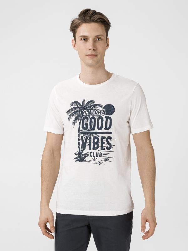 Ohu Triko Jack & Jones Bílá