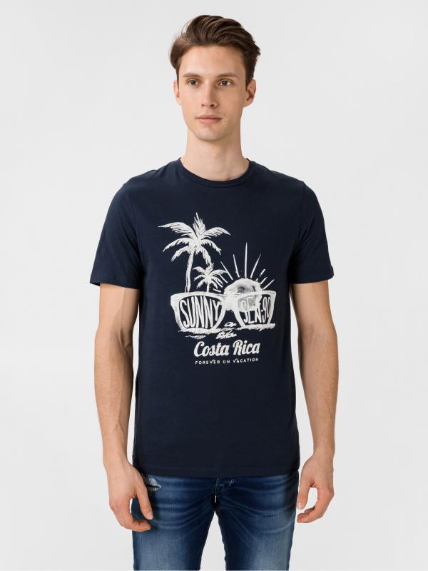 Ohu Triko Jack & Jones Modrá