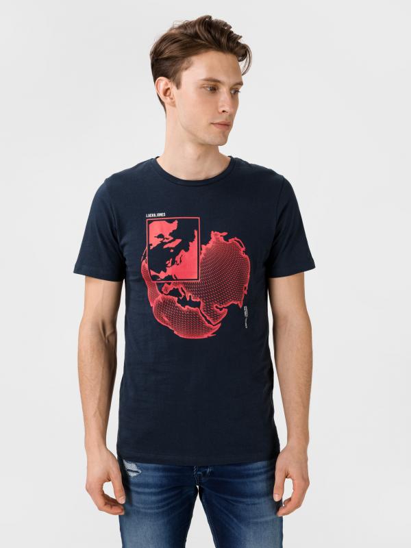 Dutch Triko Jack & Jones Modrá