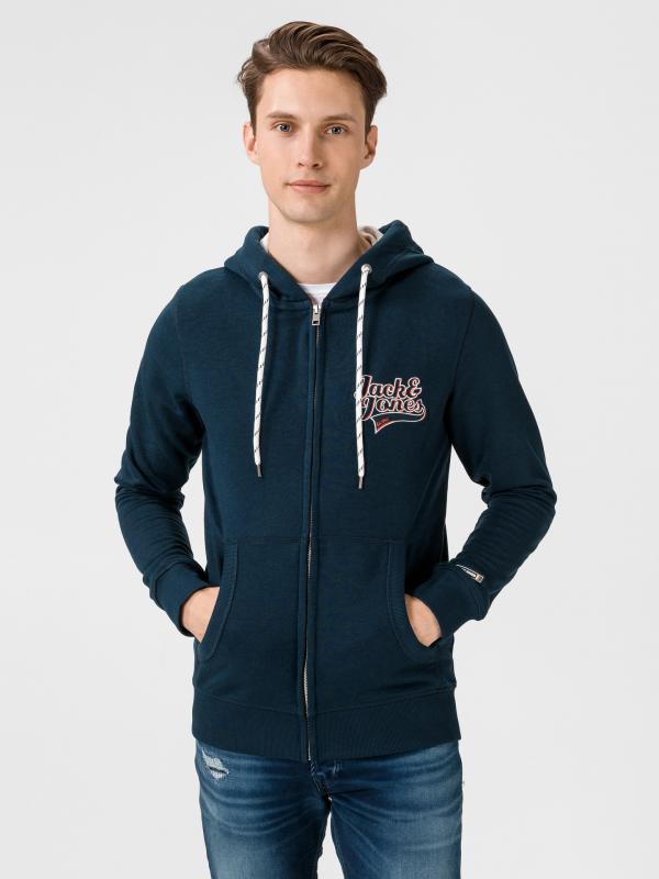 Aydon Mikina Jack & Jones Modrá