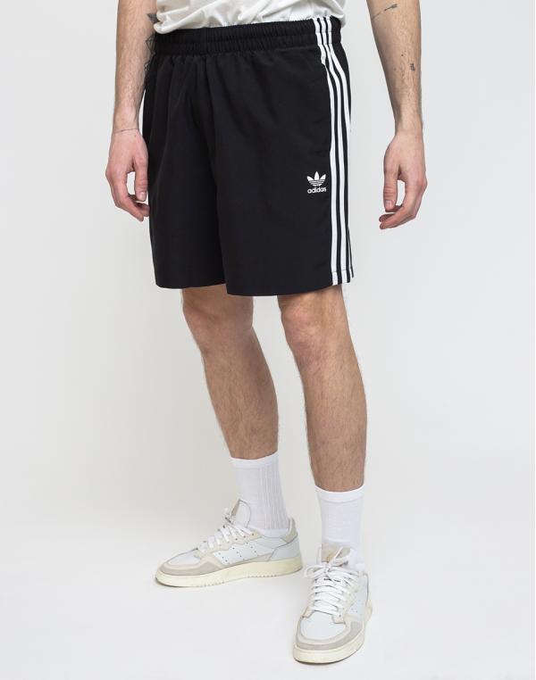 adidas Originals 3 Stripe Swims Black M