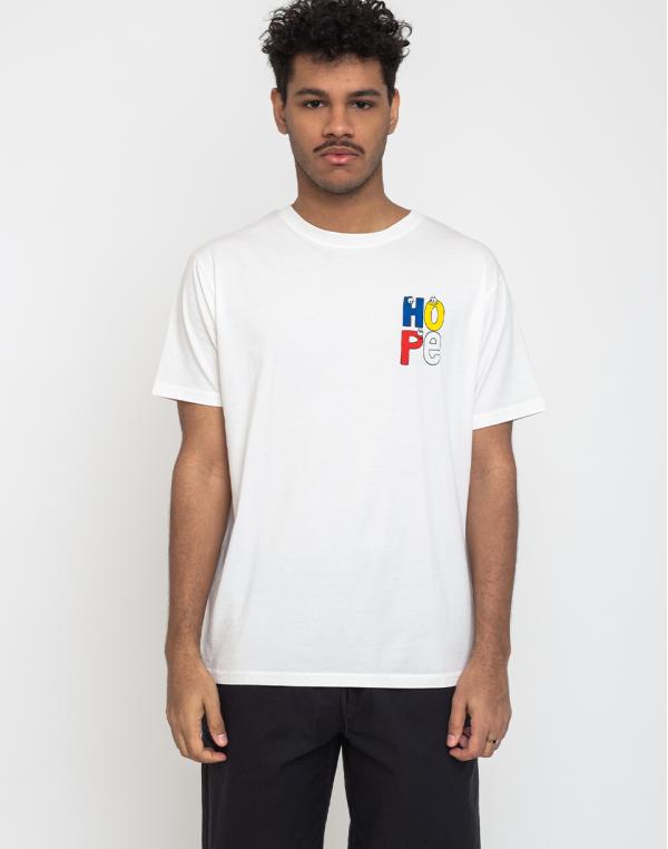 Thinking MU Hope White T-shirt Snow White M