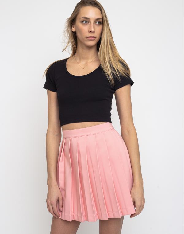 Lazy Oaf Scoop Neck Tee Black M