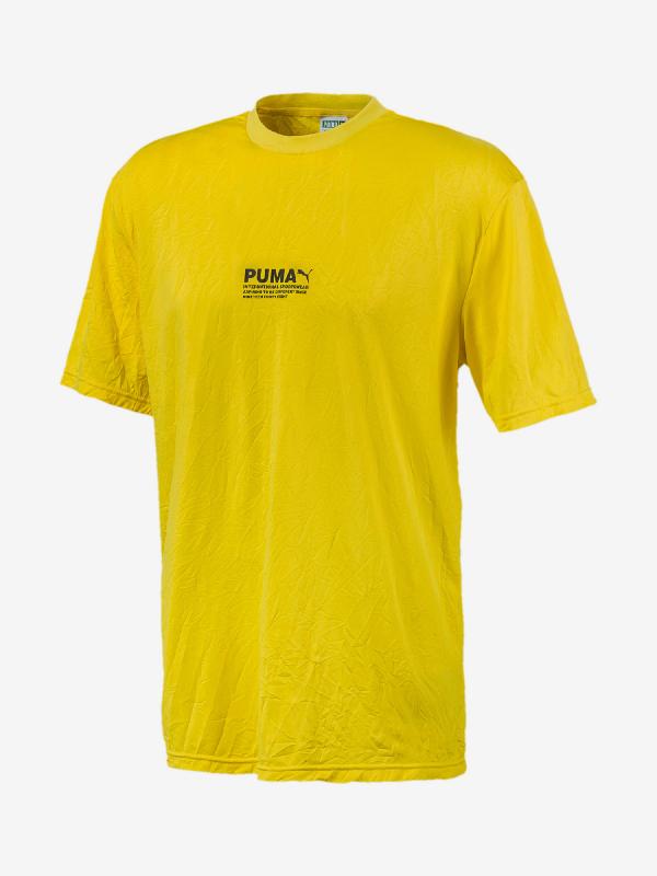 Tričko Puma Avenir Crinkle Tee Žlutá