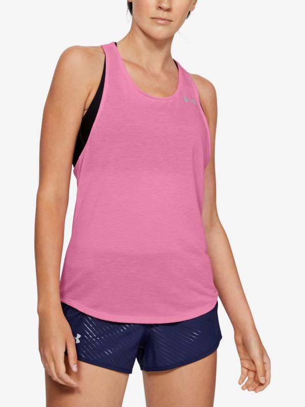 Tílko Under Armour Streaker 2.0 Racer Tank Růžová