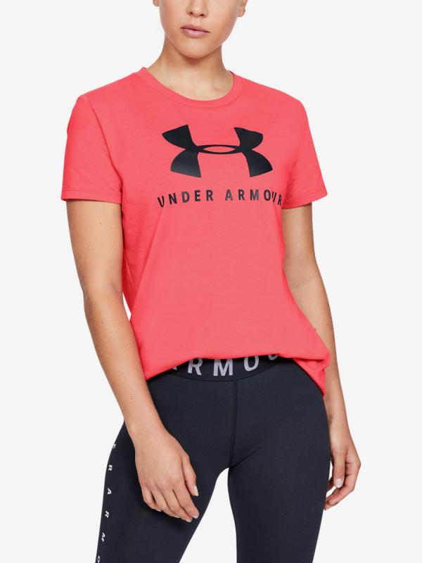Tričko Under Armour Graphic Sportstyle Classic Crew Červená