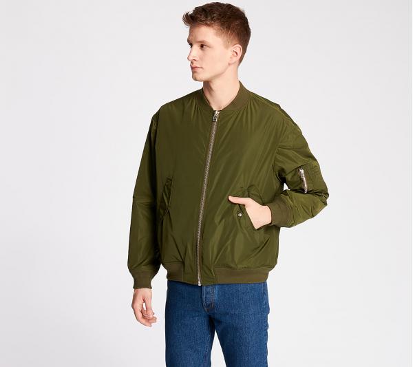 A.P.C. Birmingham Bomber Jacket Khaki