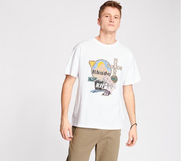 Puma x Rhude Graphic Tee White