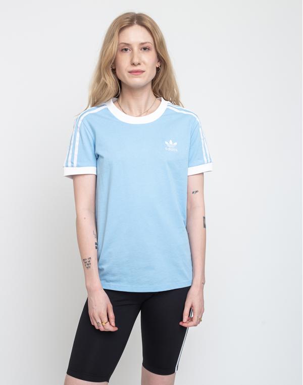 adidas Originals 3 Str Tee Clear Sky/White 34