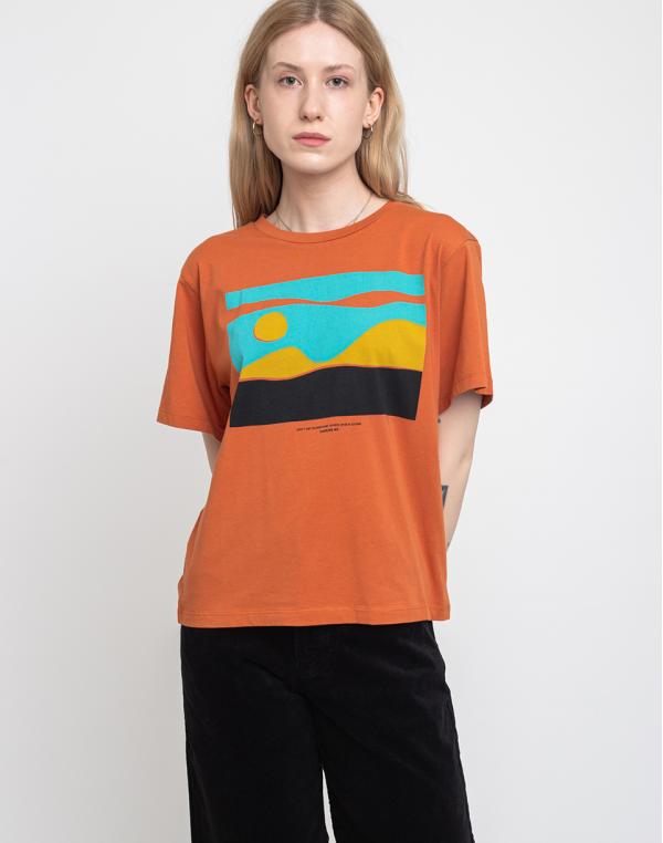 Thinking MU Ain´t No Sunshine T-shirt Terracotta M