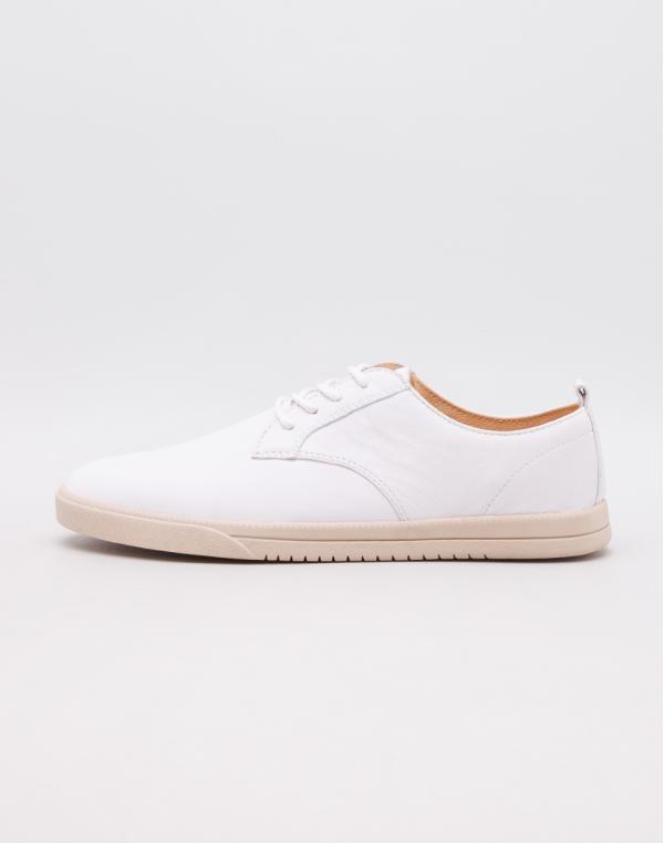 Clae Ellington Leather White Milled Leather Vanilla 41
