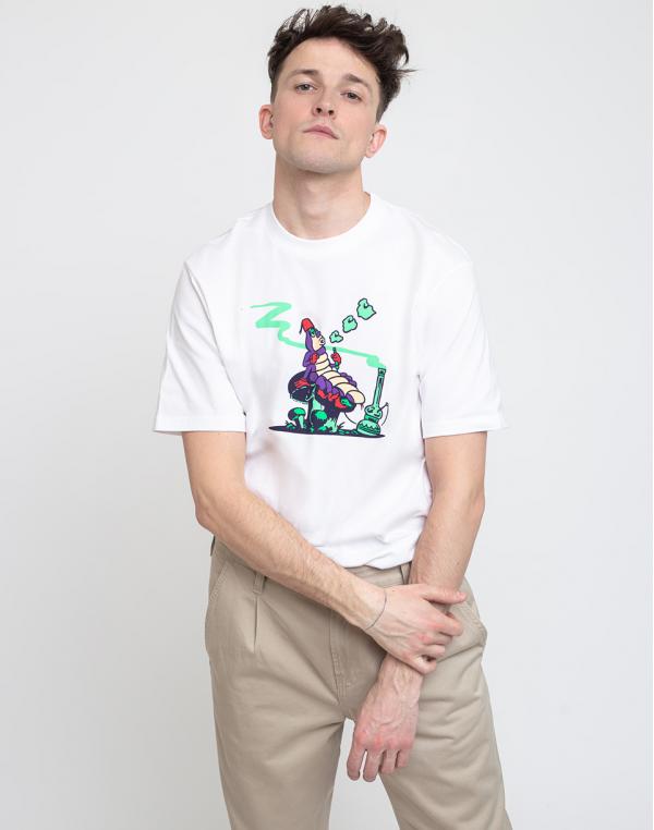 Carhartt WIP S/S Silkworm T-Shirt White S