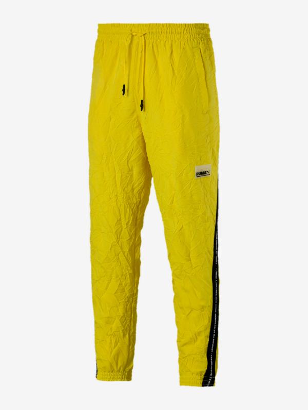 Tepláky Puma Avenir Woven Pants Žlutá