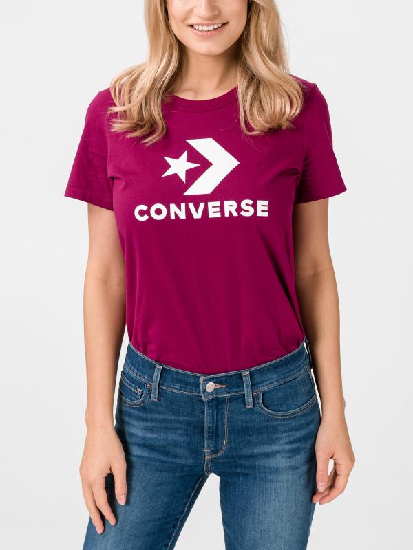 Tričko Converse Star Chevron Tee Růžová